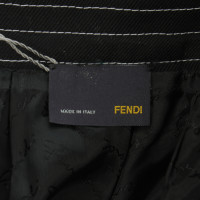 Fendi Black Tulip skirt