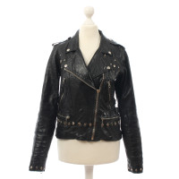 Golden Goose Black leather jacket