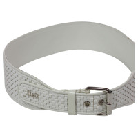 D&G Lacquer belt in the wicker design 