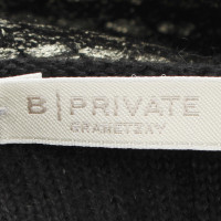 B Private Kleid in Silbergrau