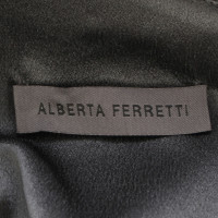 Alberta Ferretti Abito in seta grigio
