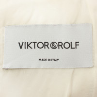 Viktor & Rolf Coat dress with color gradient