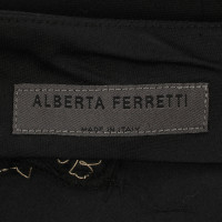 Alberta Ferretti Jupe avec coutures contrastantes 
