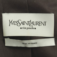 Yves Saint Laurent Blazer in donker groen