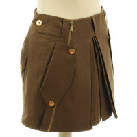 Gucci Military-skirt silk