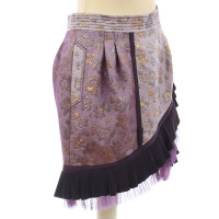 Luella skirt with flounces