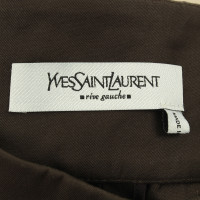 Yves Saint Laurent MIDI rok in Brown
