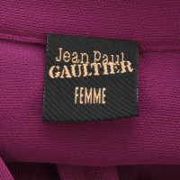 Jean Paul Gaultier Hemdblusenkleid in Violett