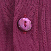 Jean Paul Gaultier Hemdblusenkleid in Violett