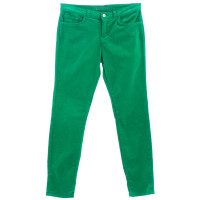 J Brand Green Velvet pants