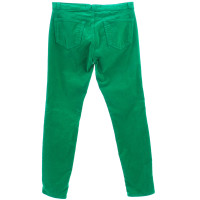 J Brand Green Velvet pants