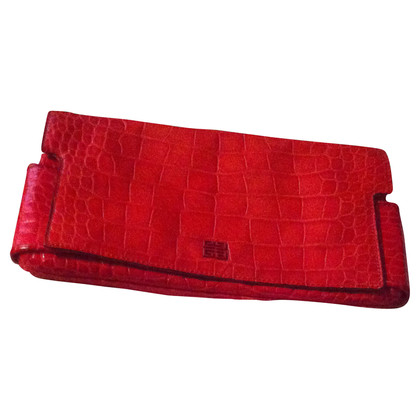 Givenchy clutch rosso 