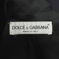 Dolce & Gabbana Schwarze Ledermütze