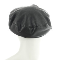 Dolce & Gabbana Black leather Cap