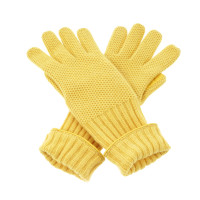 B Private Kaschmir-Handschuhe in Gelb