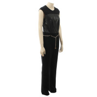 Basler Black jumpsuit with chain
