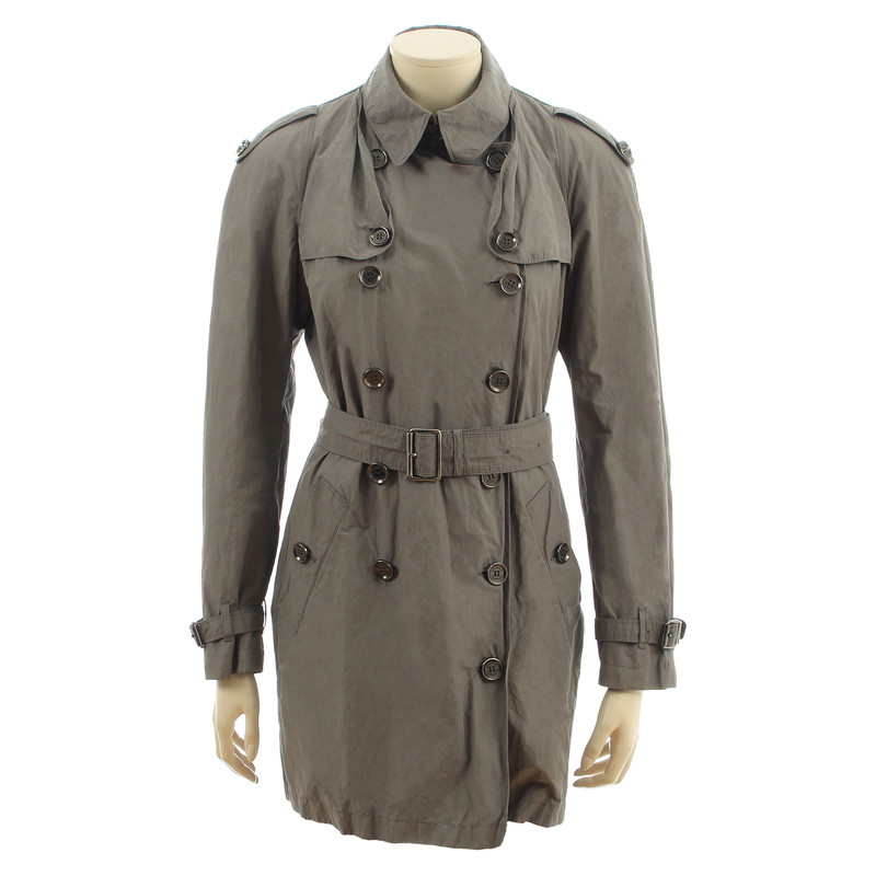 Burberry Grey trench coat