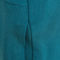 Joseph Robe de soie en bleu-vert