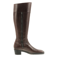 Balenciaga Boot in brown leather