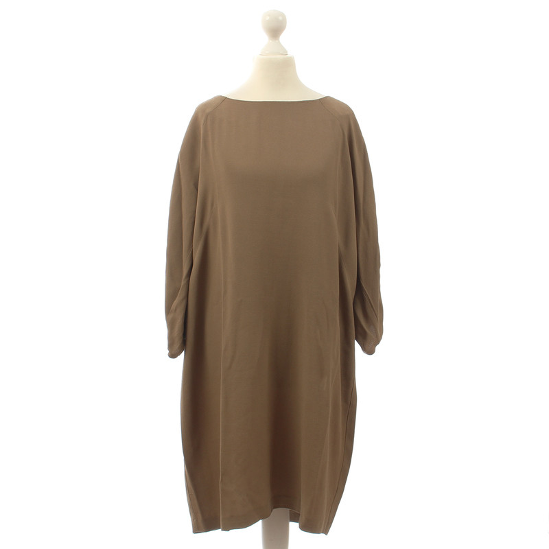 Comptoir Des Cotonniers Structuur jurk in Brown