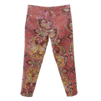 Etro 7/8 pants with Paisley pattern