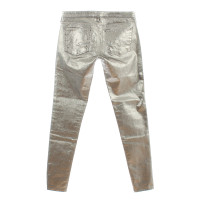 Adriano Goldschmied Jeans metallic silver