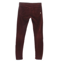 Mother Corduroy pants in red
