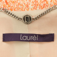 Laurèl Bouclé Blazer in arancione