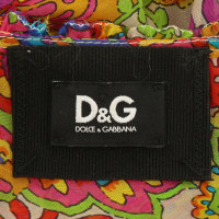 D&G Kleurrijke zijde blouse