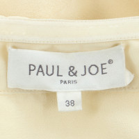 Paul & Joe Volant vestito in bianco sporco