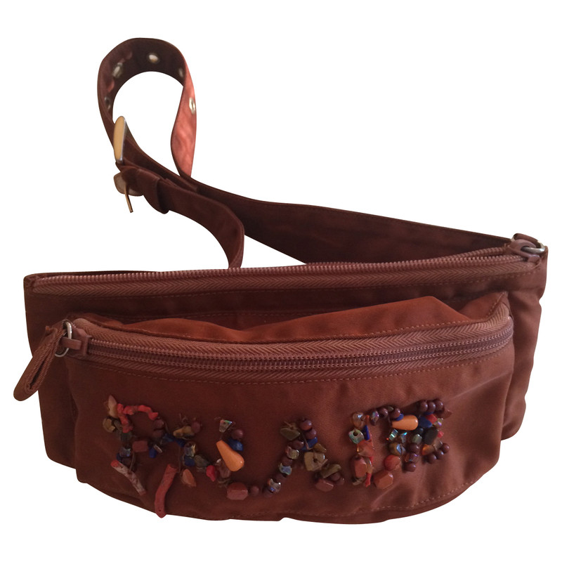 Prada Belt bag with embroidery - Second Hand Prada Belt bag with embroidery  buy used for 409€ (88219)