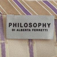 Philosophy Di Alberta Ferretti Robe fourreau avec motif