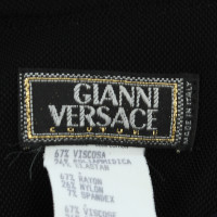 Gianni Versace Abito con strass trim