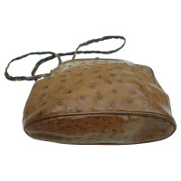 Jil Sander Vintage-Tasche aus Straußenleder 