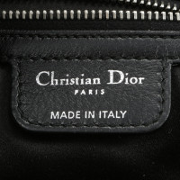 Christian Dior Clutch with rhinestone buckle 