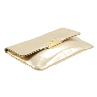 Michael Kors Golden clutch with chain