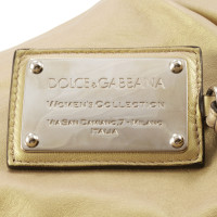 Dolce & Gabbana Borsa con effetto metallico