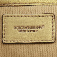 Dolce & Gabbana Tasche mit Metallic-Effekt