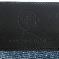 Alexander McQueen Jeans mit Leder 