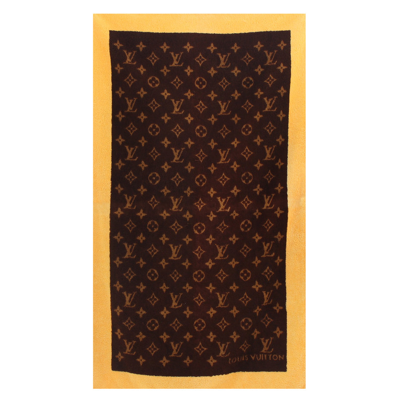 Louis Vuitton Limited Edition towel with Monogram - Buy Second hand Louis Vuitton Limited ...