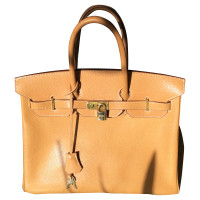 Hermès Birkin Bag 35 en Cuir en Beige