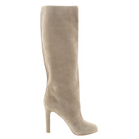Christian Louboutin "Vicky" Stiefel in Taupe