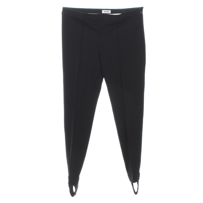Moschino Steg trousers in black