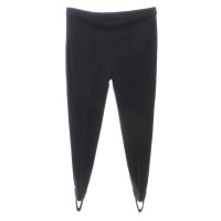 Moschino Black trousers with bridge