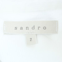 Sandro White long blouse 