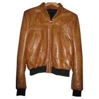 Balenciaga Leather jacket in Brown