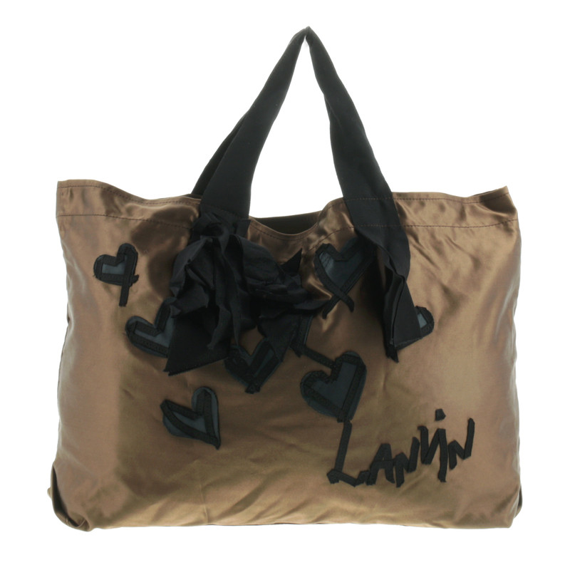 Lanvin Shoppers in Brown
