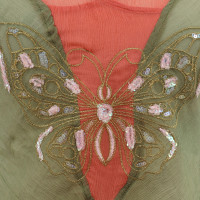 Costume National Top met vlinder motief