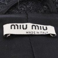 Miu Miu Embroidered wool Blazer