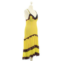 Jean Paul Gaultier Yellow dress with lace